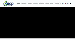 Desktop Screenshot of icp-solutions.eu